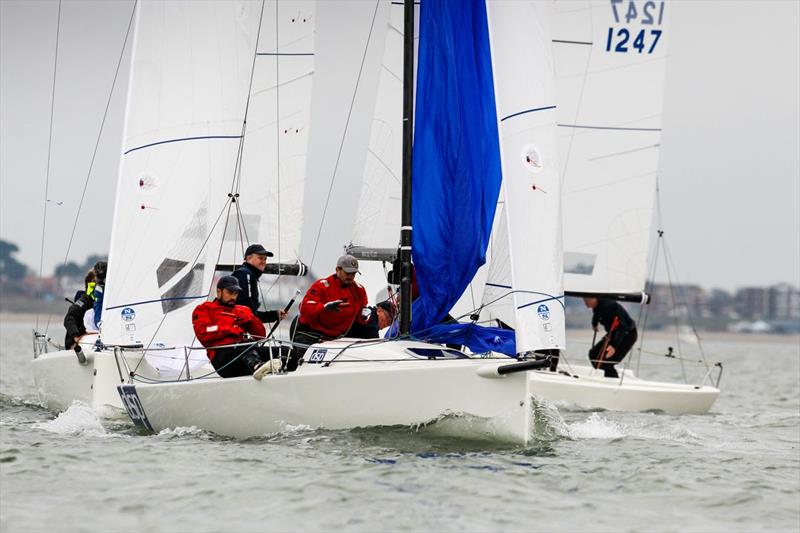 Doug Struth's J/70 DSP photo copyright Paul Wyeth taken at Royal Thames Yacht Club and featuring the J70 class