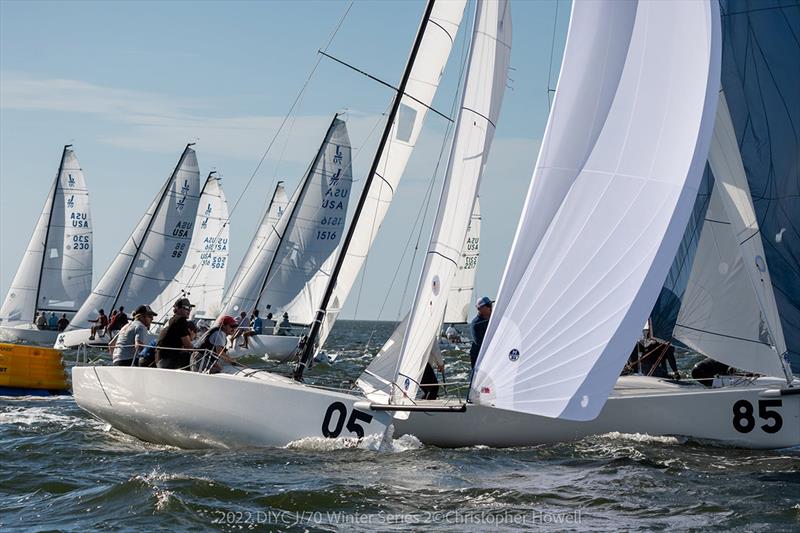 2021/2022 DIYC J 70 Winter Series 2 photo copyright Christopher Howell taken at Davis Island Yacht Club and featuring the J70 class