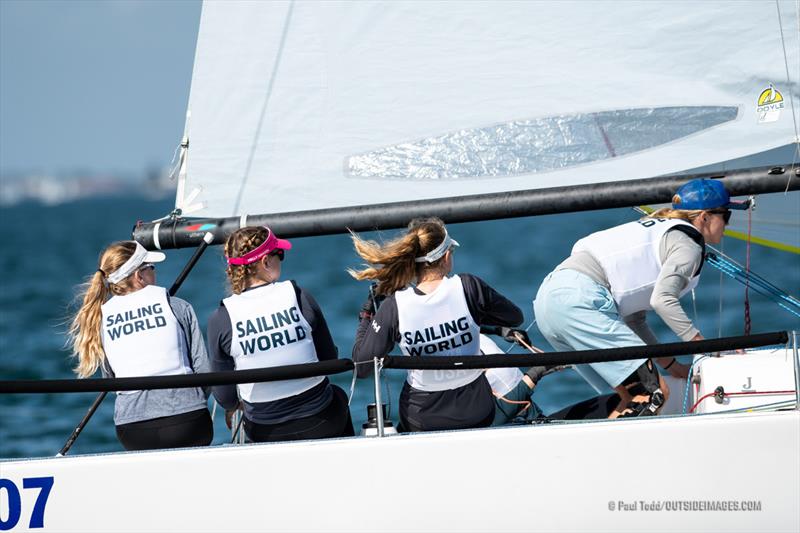 2022 Helly Hansen Sailing World Regatta Series - St. Petersburg photo copyright Paul Todd/OutsideImages.com taken at St. Petersburg Yacht Club, Florida and featuring the J70 class