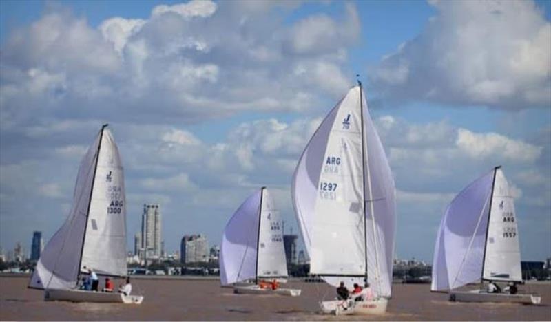 J/70 San Isidro Labrador Trophy photo copyright Club Náutico San Isidro taken at Club Náutico San Isidro and featuring the J70 class