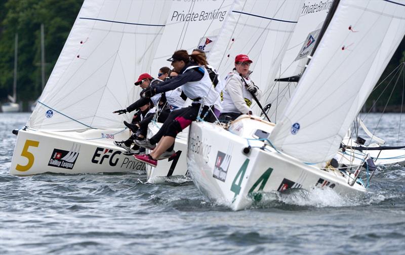 Swiss J/70 Women's Cup 2022 at Yacht Club Bielersee photo copyright Swiss Sailing League taken at Yacht Club Bielersee and featuring the J70 class