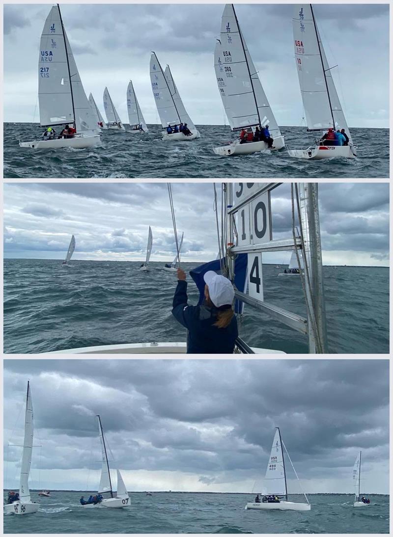 2022 Nantucket J/70 Summer Open photo copyright Christopher Howell taken at Great Harbor Yacht Club and featuring the J70 class