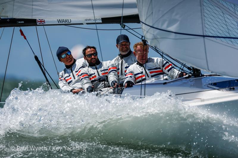 Key Yachting J-Cup Regatta 2022 photo copyright Paul Wyeth taken at Royal Ocean Racing Club and featuring the J70 class