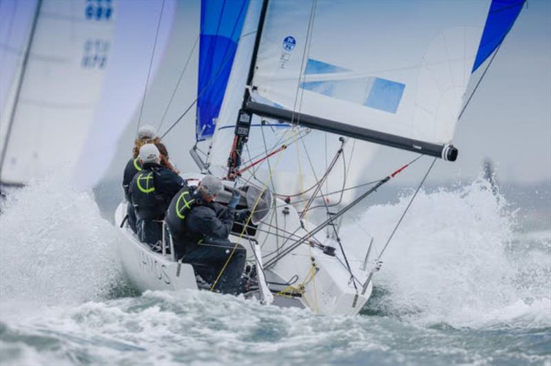 J/70 UK Class Mini-Series at Cowes Week - photo © Paul Wyeth / pwpictures.com