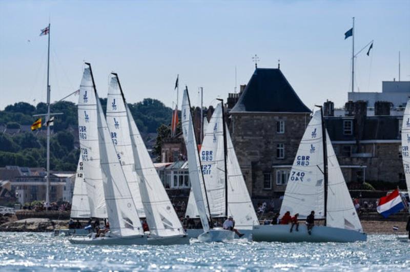 J/70 UK Class Mini-Series at Cowes Week photo copyright Paul Wyeth / pwpictures.com taken at Cowes Combined Clubs and featuring the J70 class