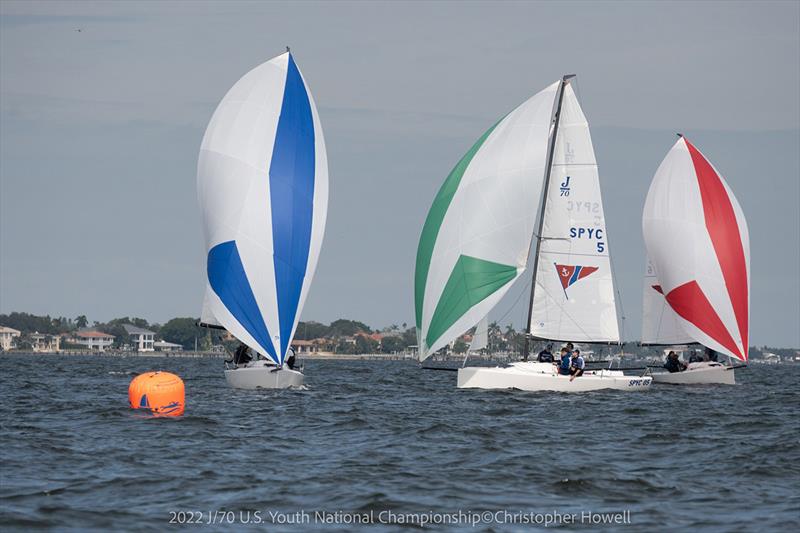 2022 J 70 U.S. Youth National Championship photo copyright Christopher Howell taken at St. Petersburg Yacht Club, Florida and featuring the J70 class