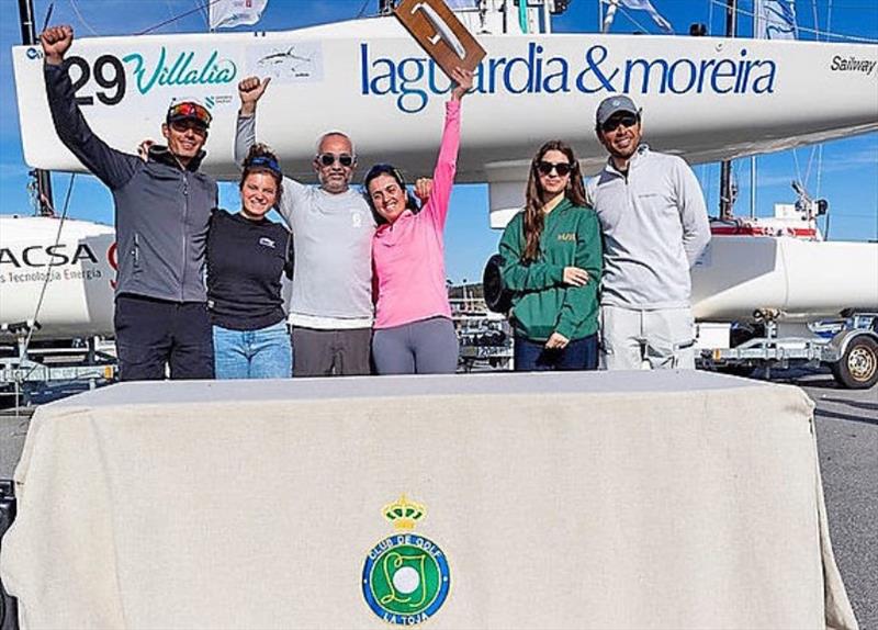 `LaGuardia & Moreira` crowned Villalia J/70 Winter Series Champion photo copyright J/70 Vigo taken at  and featuring the J70 class