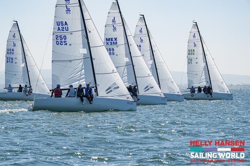 Helly Hansen Sailing World Regatta Series: San Diego photo copyright Walter Cooper taken at San Diego Yacht Club and featuring the J70 class