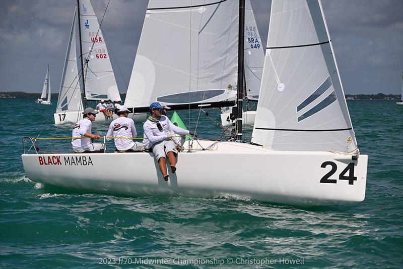 2023 J/70 Midwinters Championship photo copyright Christopher Howell taken at  and featuring the J70 class