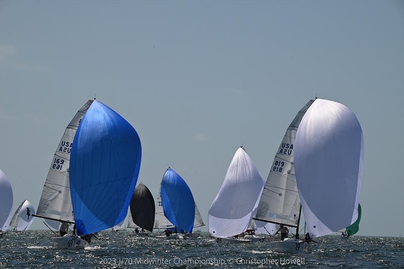2023 J/70 Midwinters Championship - Day 2 photo copyright Christopher Howell taken at  and featuring the J70 class