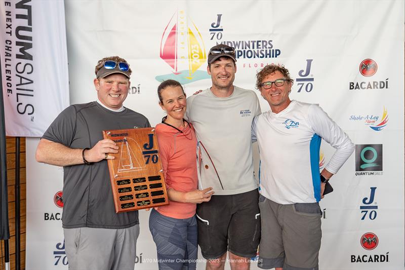 2023 J/70 Midwinters Championship - Final Day photo copyright Hannah Lee Noll taken at  and featuring the J70 class