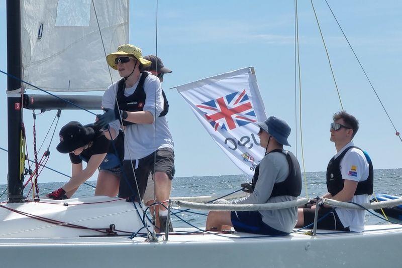 University of Strathclyde Sailing Club compete in first 2023 event in the Sailing Champions League photo copyright Prow Group / Sailing Champions League taken at Vilamoura Sailing and featuring the J70 class