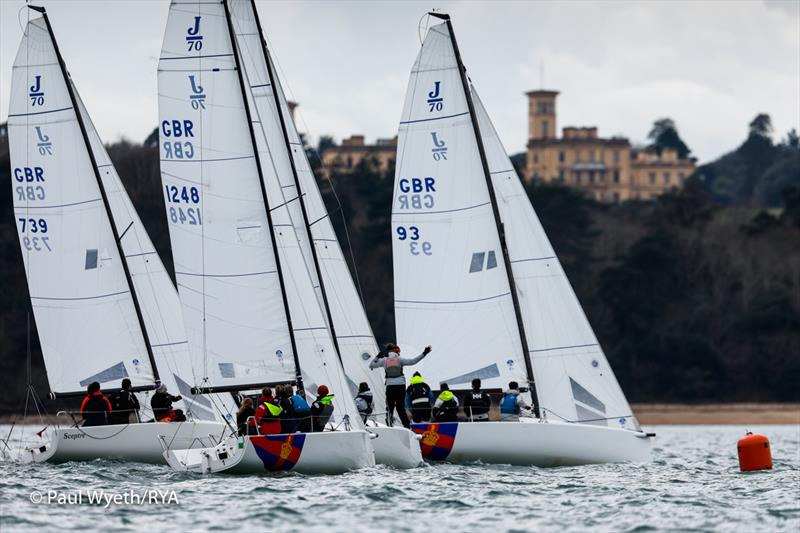 British Keelboat Academy at Cowes - photo © Paul Wyeth / www.pwpictures.com