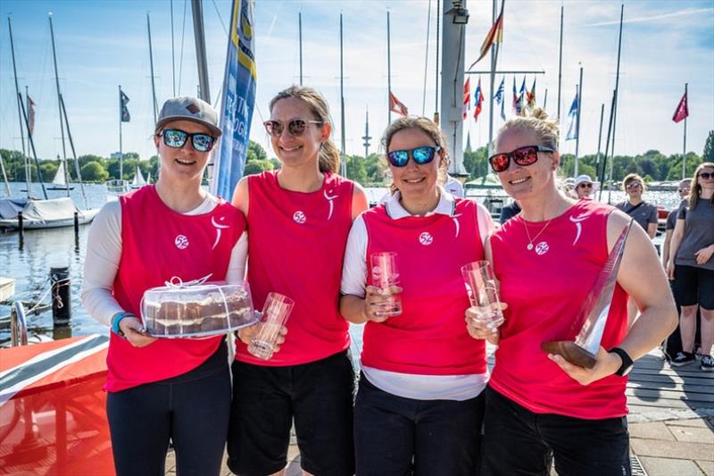 Women's J/70 HELGA Cup 2023 photo copyright Sven Jürgensen taken at Hamburger Segel-Club and featuring the J70 class