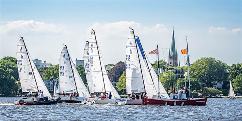 Women's J/70 HELGA Cup 2023 photo copyright Sven Jürgensen taken at Hamburger Segel-Club and featuring the J70 class