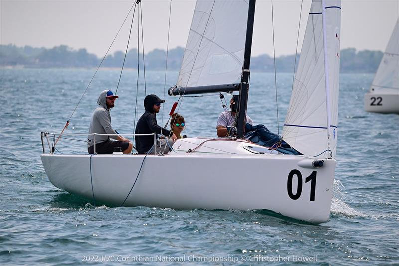 2023 J/70 Corinthian National Championship - Day 2 photo copyright Christopher Howell taken at Bayview Yacht Club and featuring the J70 class