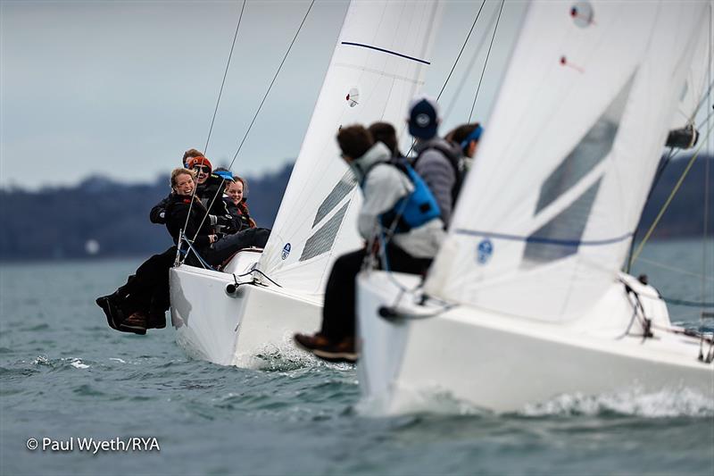 British Keelboat Academy photo copyright Paul Wyeth / www.pwpictures.com taken at Royal Southern Yacht Club and featuring the J70 class
