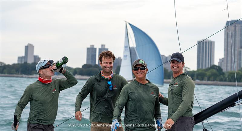 2023 J/70 North American Championship photo copyright Hannah Lee Noll taken at Chicago Yacht Club and featuring the J70 class