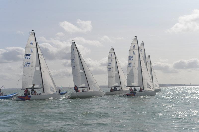 British Keelboat League final 2023 at Royal Southern YC photo copyright kSail / Royal Southern YC taken at Royal Southern Yacht Club and featuring the J70 class