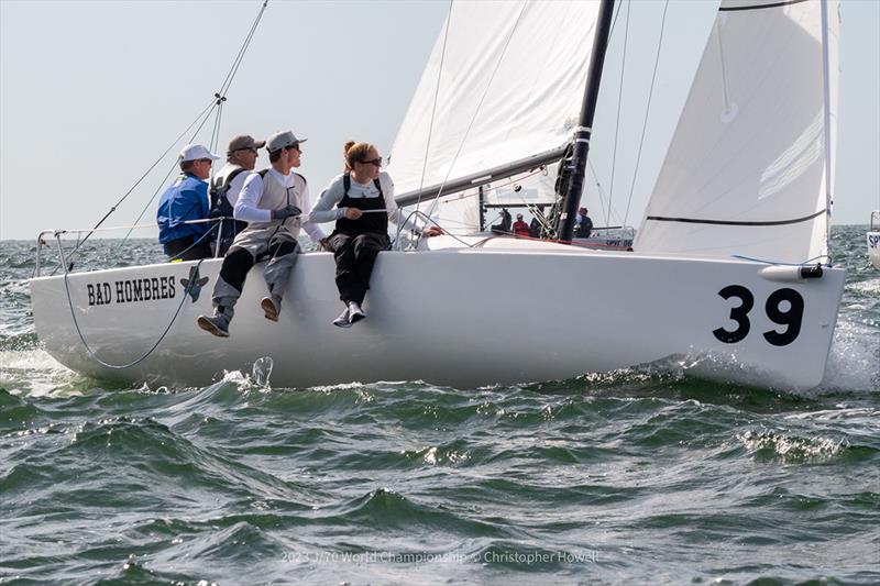 2023 J/70 World Championship Day 4 photo copyright Christopher Howell taken at St. Petersburg Yacht Club, Florida and featuring the J70 class