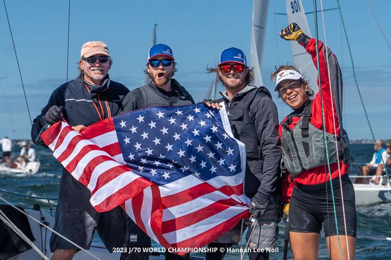 2023 J/70 World Championship - Final Day - photo © Hannah Lee Noll