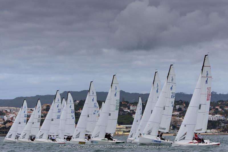 Cascais J70 Winter Series - Atlantic Cup photo copyright Neuza Aires Pereira taken at Clube Naval de Cascais and featuring the J70 class