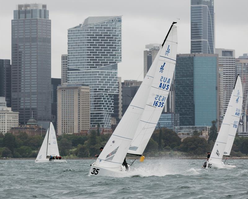 2024 J/70 NSW Championship, Day 3 photo copyright Darcie Collington Photography taken at Royal Sydney Yacht Squadron and featuring the J70 class