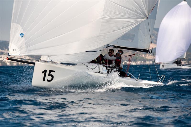 J/70 Open Winter Series - Tenzor International Cup 2024 - Leg 4 photo copyright SeaYou Agency taken at  and featuring the J70 class