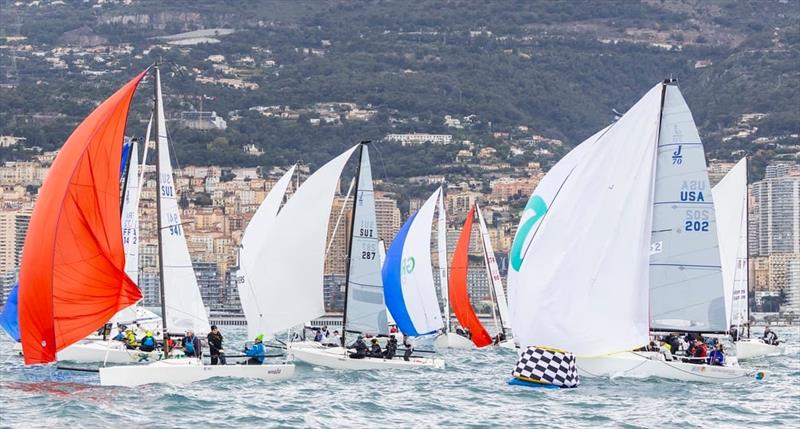 J/70 Primo Cup-Trophee UBS 2024 photo copyright J/Boats taken at Yacht Club de Monaco and featuring the J70 class