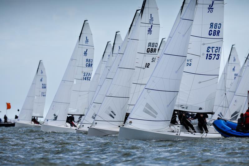 J/70 Grand Slam 2 hosted by Royal Thames Yacht Club photo copyright Paul Wyeth / www.pwpictures.com taken at Royal Thames Yacht Club and featuring the J70 class