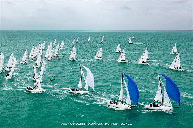 2025 J70 Midwinter Championship - photo © Hannah Lee Noll
