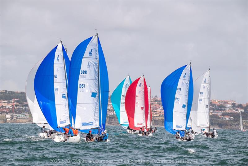 J/70 Corinthian European Championship in Cascais, Portugal - Day 3 - photo © Christopher Howell