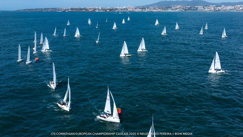 J/70 Corinthian European Championship 2025 in Cascais, Portugal - photo © Neuza Aires Pereira / BOW Media