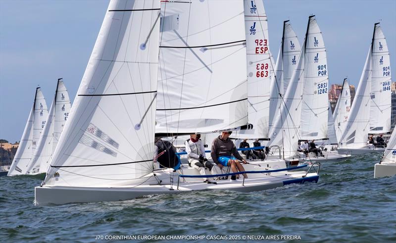 J/70 Corinthian European Championship 2025 in Cascais, Portugal - photo © Neuza Aires Pereira / BOW Media
