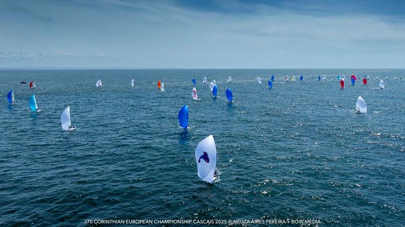 J/70 Corinthian European Championship 2025 in Cascais, Portugal - photo © Neuza Aires Pereira / BOW Media