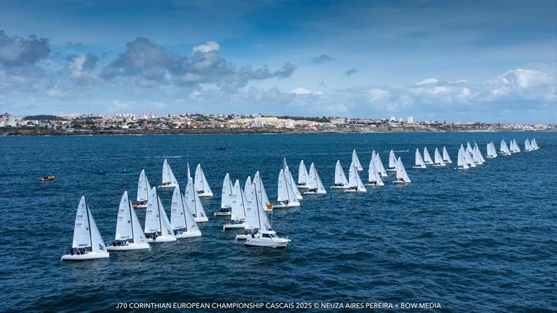 J/70 Corinthian European Championship 2025 in Cascais, Portugal - photo © Neuza Aires Pereira / BOW Media