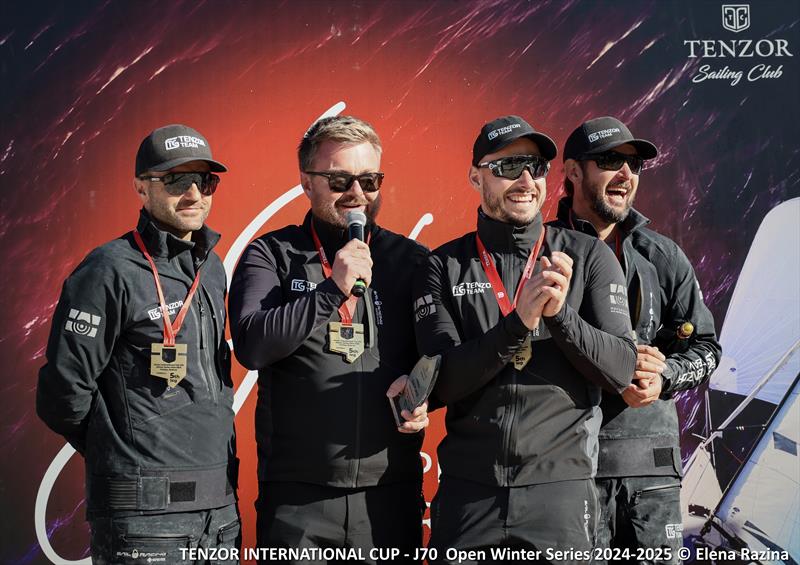 Tenzor International Cup Stage 5 Prize Giving - photo © Elena Razina