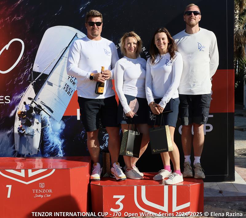 Tenzor International Cup Stage 5 Prize Giving - photo © Elena Razina