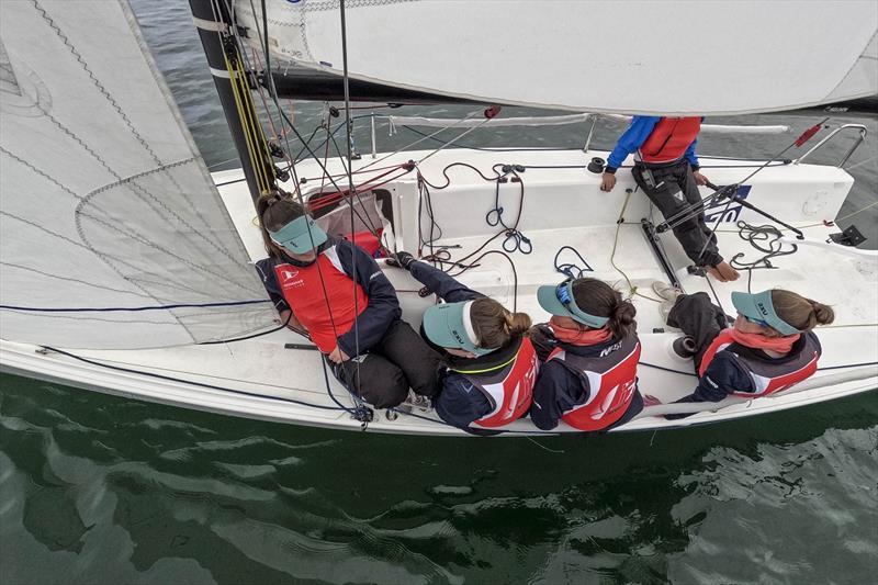 Auretta through the lens last year during the Australian Women's Keelboat Regatta - photo © Andrea Francolini / AWKR