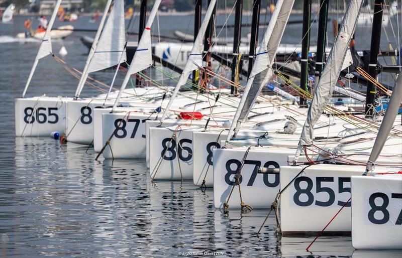 2025 J/70 Mixed-Plus World Championship day 1 photo copyright J70 Italian Class / Zerogradinord taken at Circolo Vela Torbole and featuring the J70 class