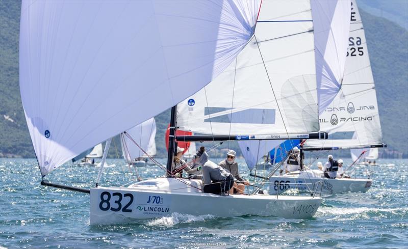 J/70 Mixed-Plus World Championship 2025 - Day 2 photo copyright J/70 Italian Class / Zerogradinord taken at Circolo Vela Torbole and featuring the J70 class