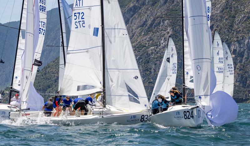 J/70 Mixed-Plus World Championship 2025 - Day 2 - photo © J/70 Italian Class / Zerogradinord