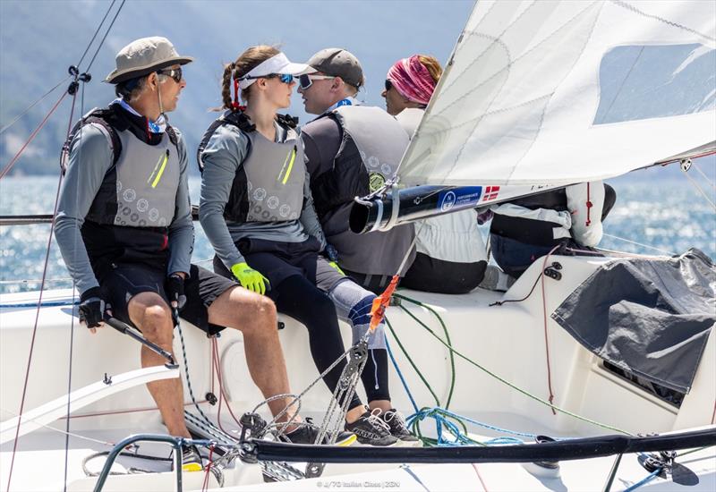 J/70 Mixed-Plus World Championship 2025 at Circolo Vela Torbole - Day 3 photo copyright J/70 Italian Class / Zerogradinord taken at Circolo Vela Torbole and featuring the J70 class