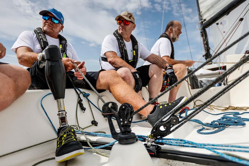 Stride Forward's pre-Cowes training - Watching for shifts - photo © Paul Wyeth / www.pwpictures.com