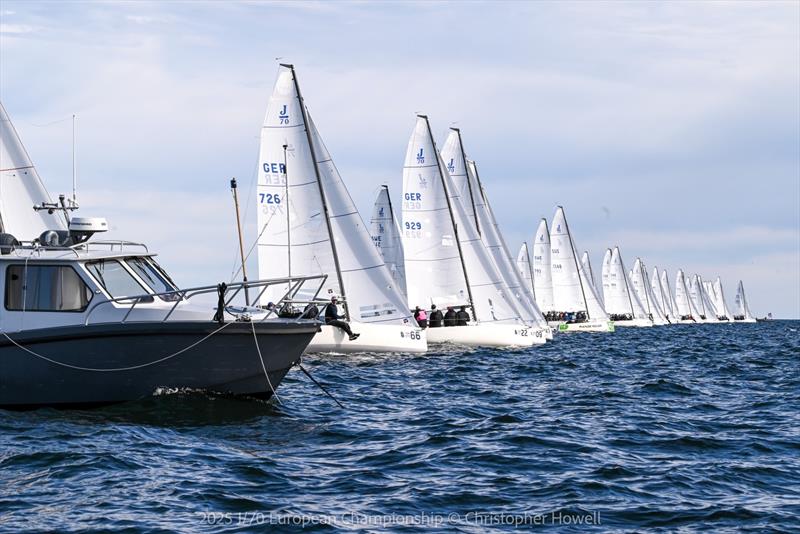 J/70 European Championship 2025, day 2 - photo © Christopher Howell