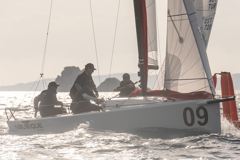 J/70 Türkiye Championship day 2 photo copyright Seayou Agency taken at Tenzor Sailing Club and featuring the J70 class