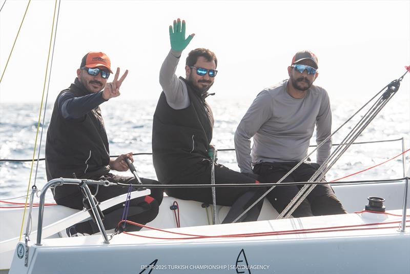 J/70 Türkiye Championship day 2 photo copyright Seayou Agency taken at Tenzor Sailing Club and featuring the J70 class