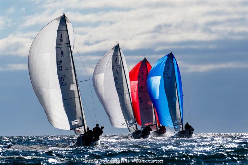 Cascais J/70 Winter Series - Atlantic Cup photo copyright Neuza Aires Pereira / Clube Naval de Cascais taken at Clube Naval de Cascais and featuring the J70 class