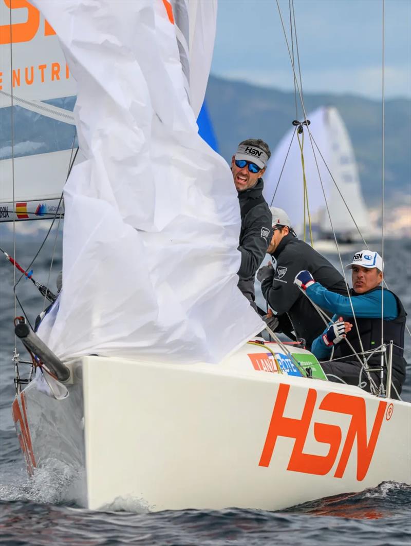 Barcelona J70 Winter Series Event 4 - HSN Sailing Team was the highest-ranked Spanish team, finishing in second place and consolidating its lead in the overall standings - photo © Óscar Torveo