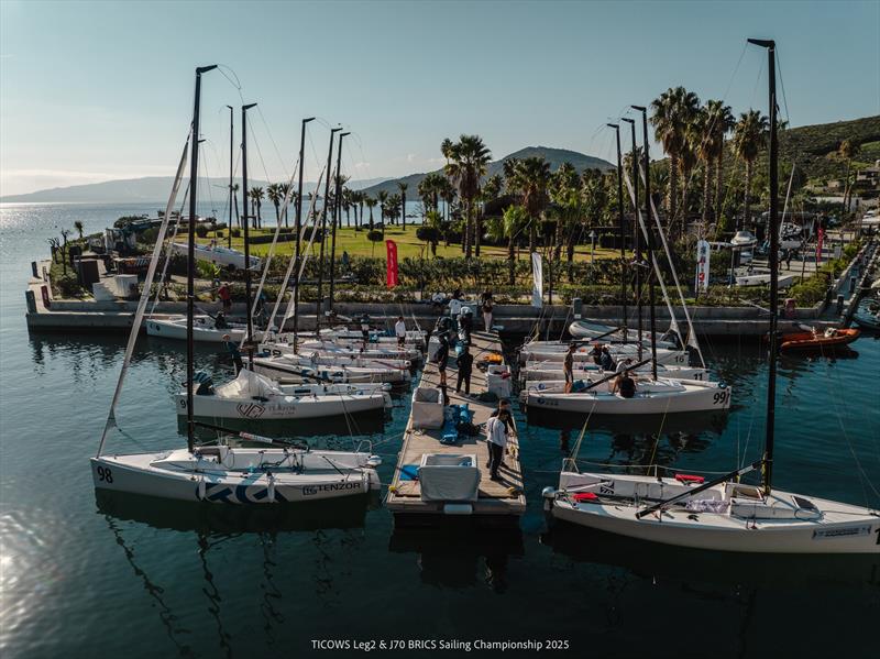 J/70 BRICS Sailing Championship in Bodrum - Practice Race - photo © Chiara Slijk
